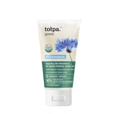 TOŁPA Green Oczyszczanie Łagodny Żel Do Mycia Twarzy 150 ml