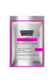 BIELENDA Advanced Therapy Płatki Do Twarzy Peelingująco-Kojące 12szt.