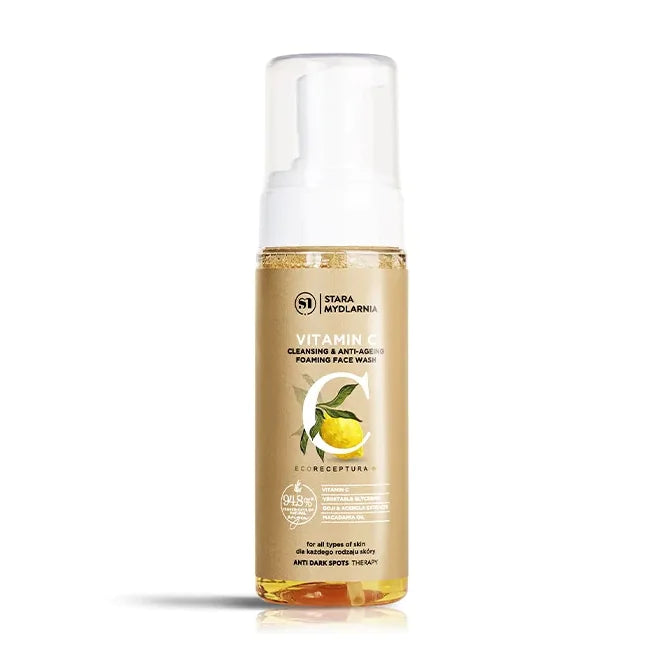 STARA MYDLARNIA -VITAMIN C Pianka do mycia twarzy 170 ml