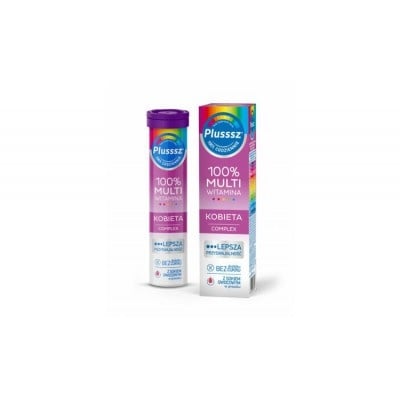 PLUSSSZ Multiwitamina Kobieta Complex 20 Tabletek