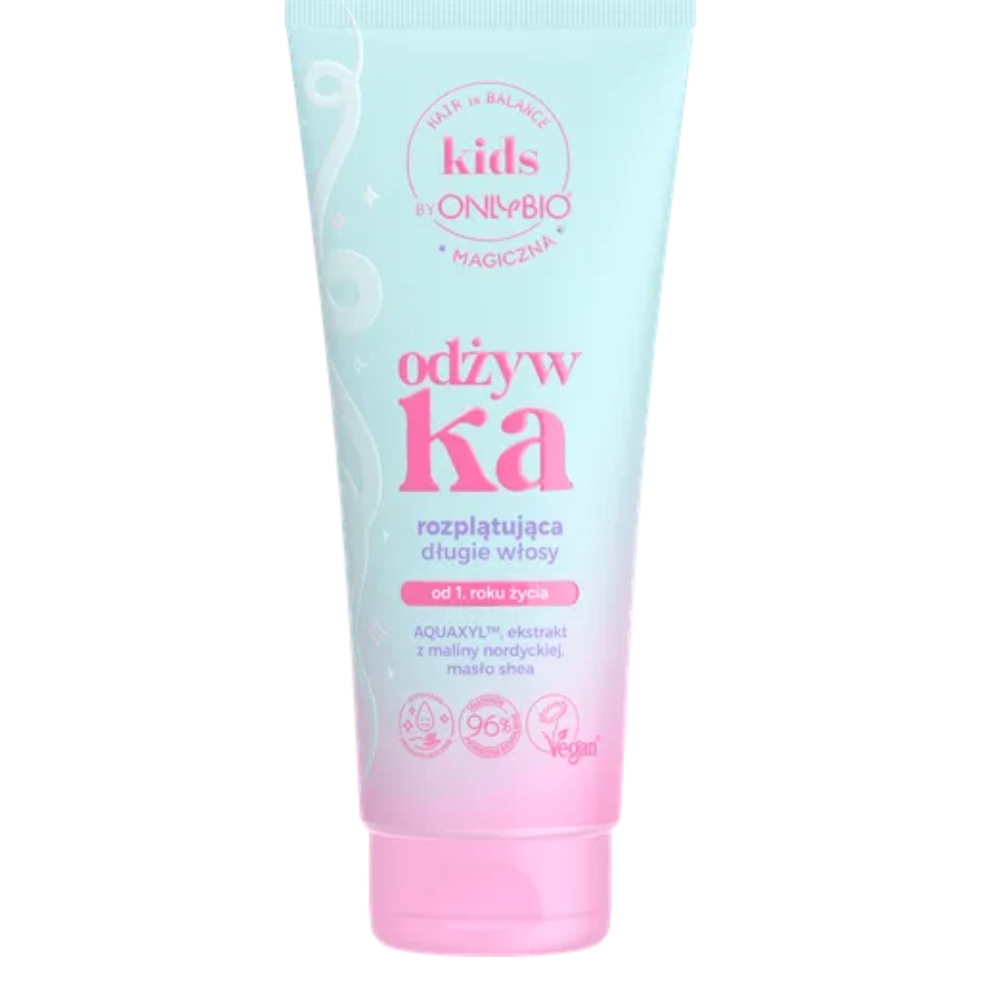 Hair in Balance Kids by ONLYBIO Magiczna Odżywka Rozplątująca Długie Włosy 200 ml