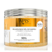 APIS - Bogactwo Miodu Relaksujaca Sol do Kapieli z Miodem i Kurkuma 650g