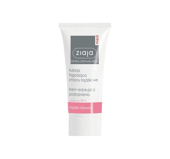 ZIAJA MED Trądzik Różowaty Krem Redukujący Podrażnienia 50ml