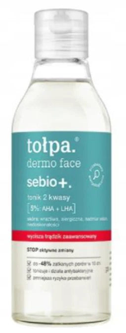 TOLPA - Dermo Face Sebio Tonik 2 Kwasy 200 ml