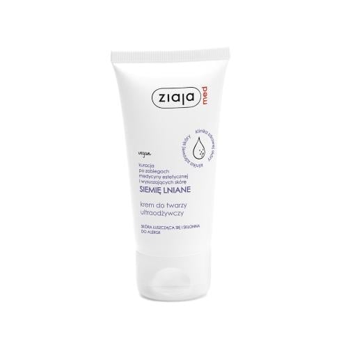 ZIAJA MED Siemię Lniane Krem Do Twarzy Ultraodżywczy 50ml