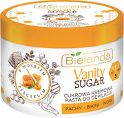 BIELENDA- VANITY SUGAR CUKROWA PASTA DO DEPILILACJI Z WOSKIEM , 100ML