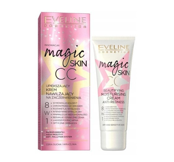 EVELINE Magic Skin  CC Upiększający Krem Nawilżający  50ml