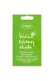 ZIAJA Liście Zielonej Oliwki Maska Regenerująca 7ml