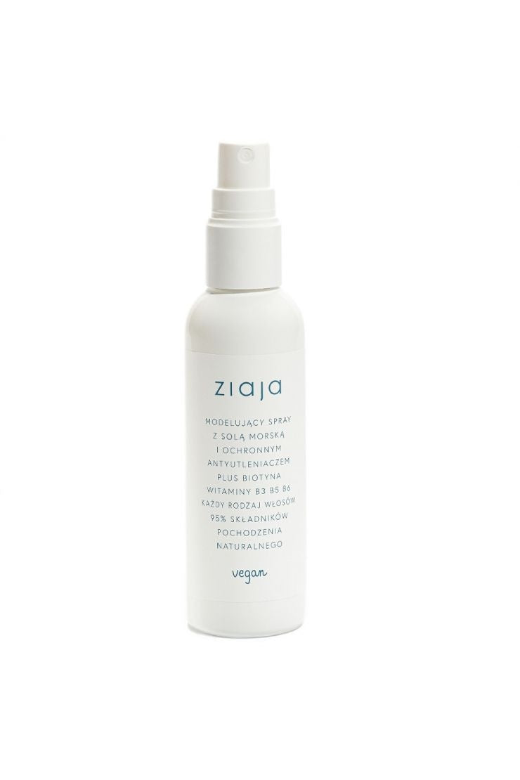 ZIAJA Modelujący Spray Do Włosów Z Solą Morską 90 ml