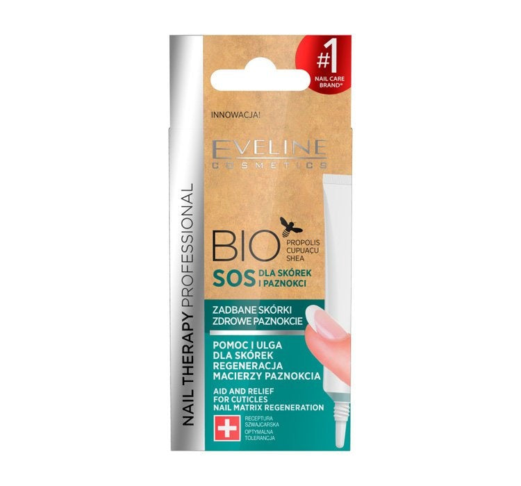 Nail Therapy BIO SOS Dla Skórek i Paznokci 12ml