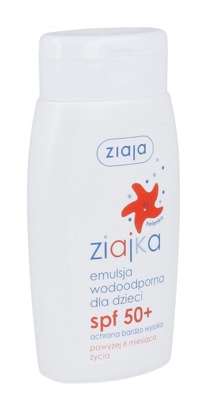 Ziajka SPF 50+ Emulsja Wodoodporna Dla Dzieci 125ml