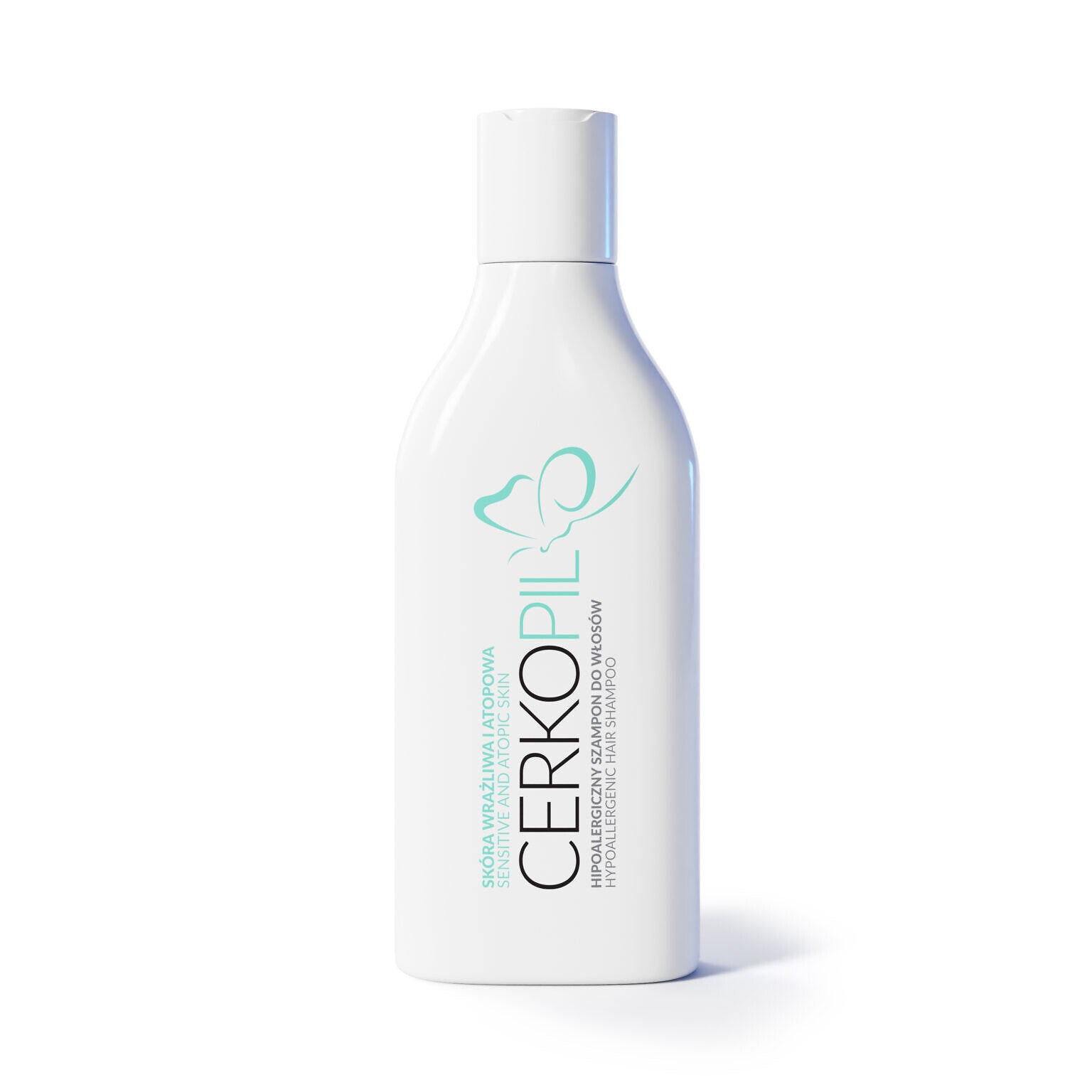 CERKOPIL SZAMPON l Hipoalergiczny Szampon Do Włosów,250ml