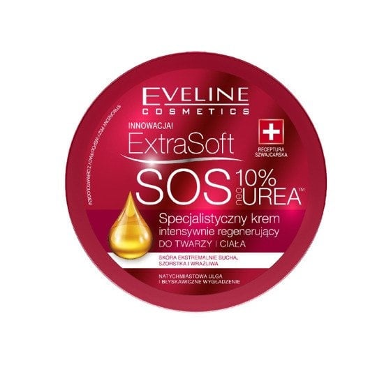 Extra Soft SOS 10% Urea Krem Intensywnie Regenerujący 175ml