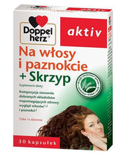 Na Włosy i Paznokcie + Skrzyp 30 kaps