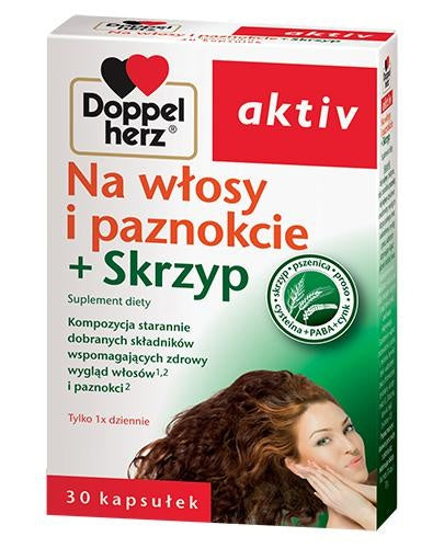 Na Włosy i Paznokcie + Skrzyp 30 kaps