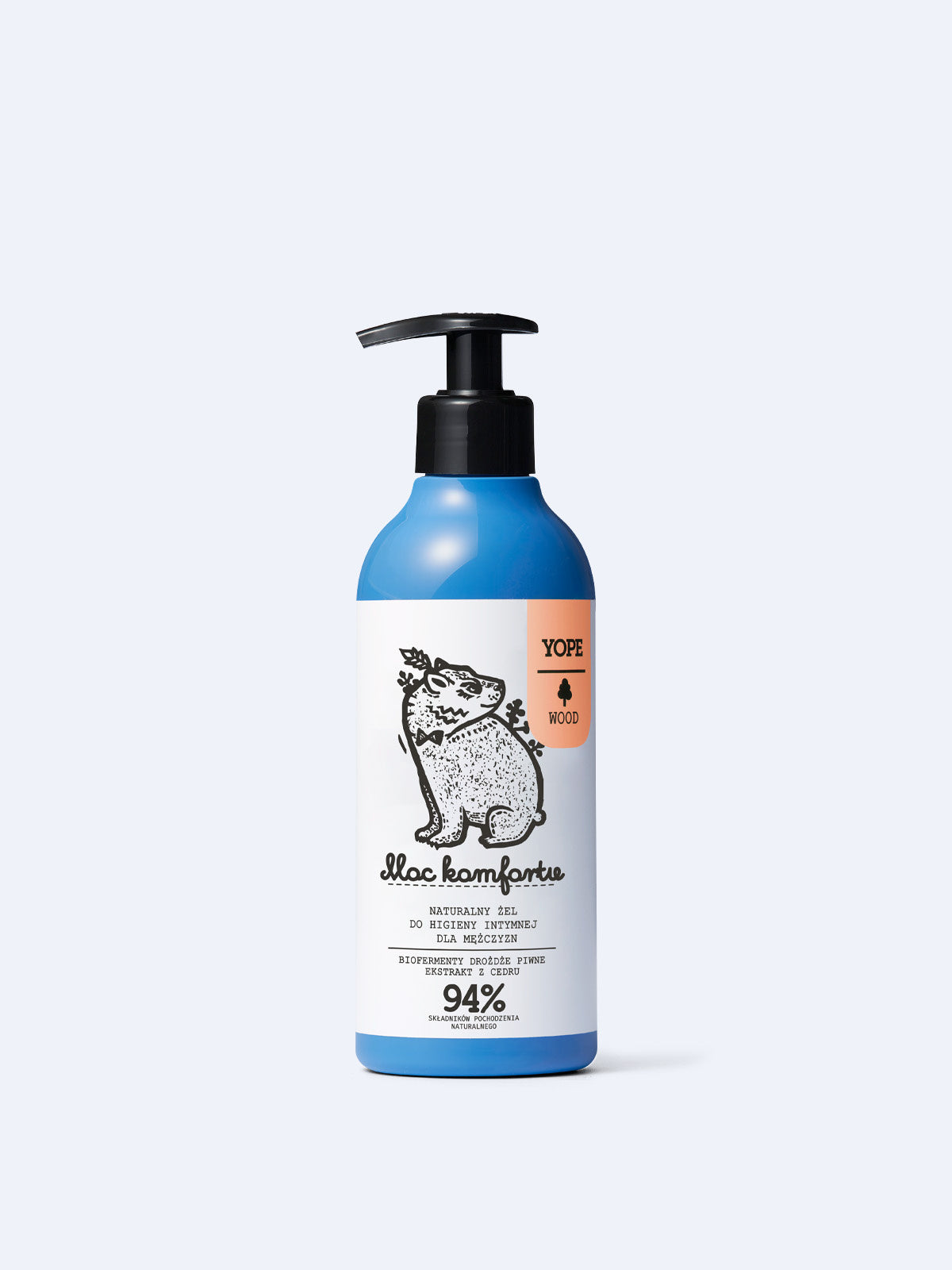 YOPE - NATURALNY ŻEL DO HIGIENY INTYMNEJ DLA MĘŻCZYZN 300 ML