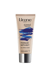 Lirene Nature Matte Fluid Matujący 10 Porcelanowy 30ml