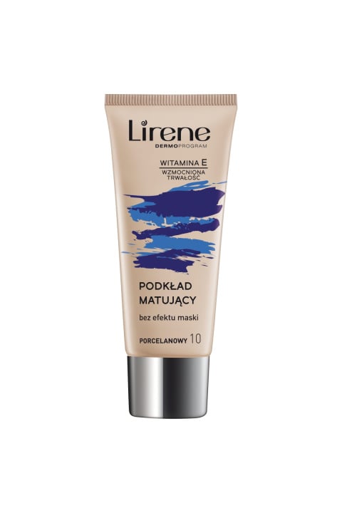 Lirene Nature Matte Fluid Matujący 10 Porcelanowy 30ml