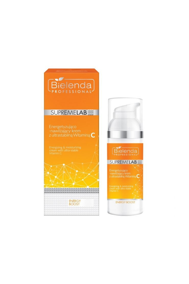 BIELENDA PRO Supremelab Energetyzująco-Nawilżający Krem Z Wit.C 50ml