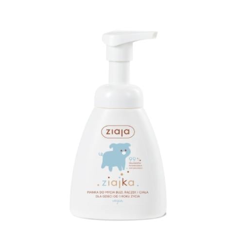 ZIAJA Ziajka Pianka Do Mycia Buzi Rączek I Ciała Dla Dzieci 250ml