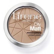 LIRENE City Matt Mineralny Puder Matujący 03 Beżowy 9g