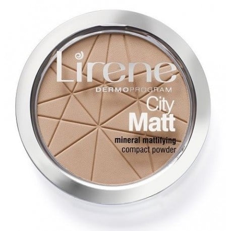 LIRENE City Matt Mineralny Puder Matujący 03 Beżowy 9g
