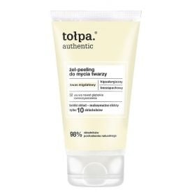 TOŁPA Authentic Żel-Peeling Do Mycia Twarzy 150ml